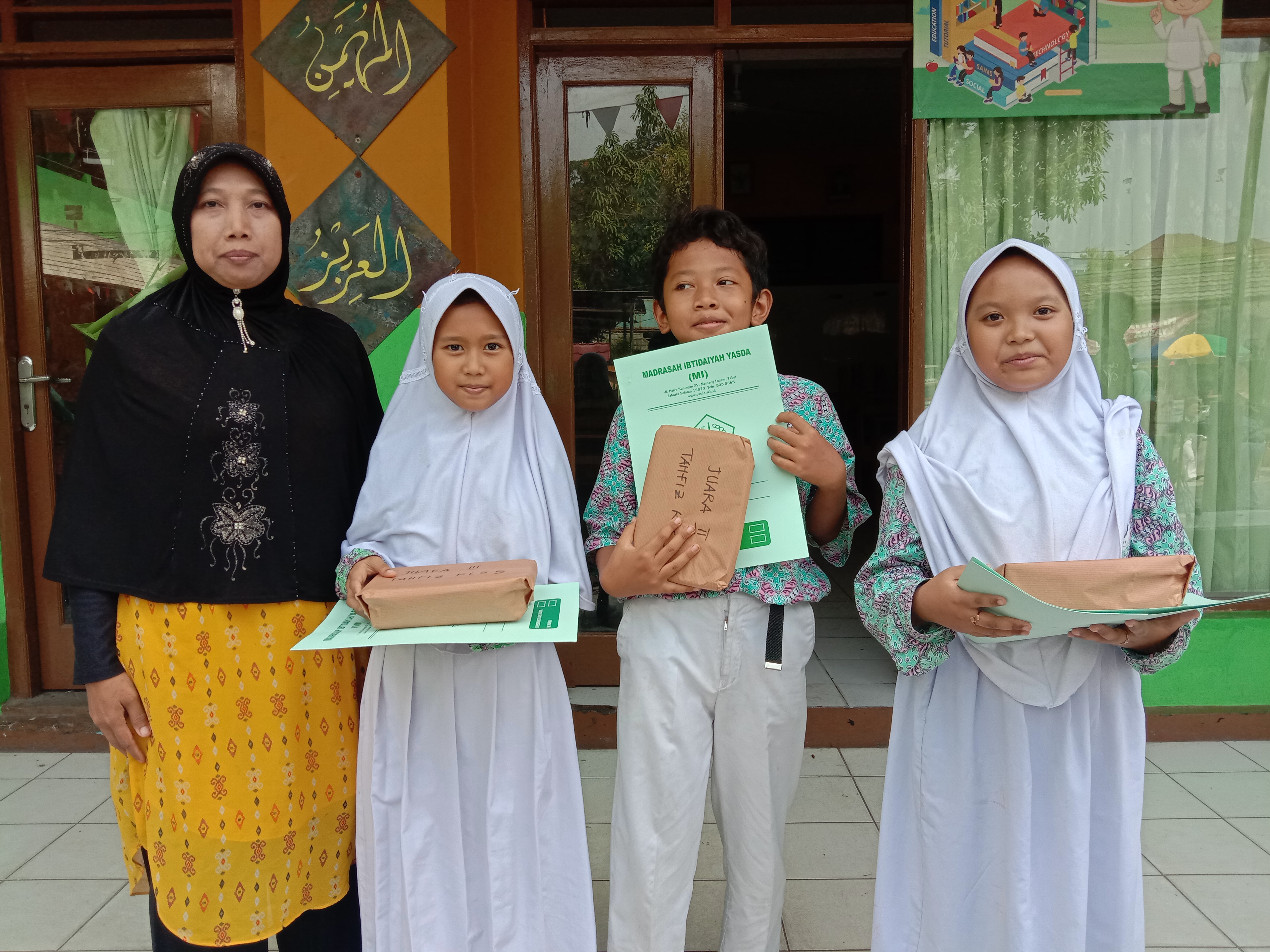 PARA PEMENANG LOMBA TAHFIDZ MUHARRAM 1441 H