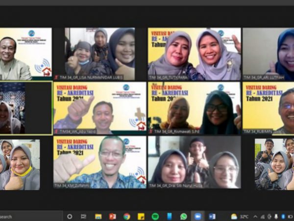 VISITASI DARING RE-AKREDITASI 2021 di MI YASDA